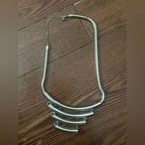 Aldo Silver Statement Necklace